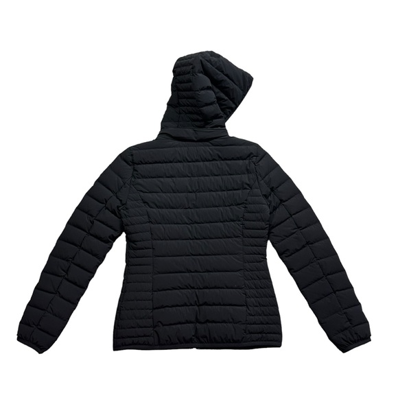 Cape Horn Down Puffer Removable Hood Paloma Jacket Black Zip Women SMALL Size 44 - Picture 7 of 16